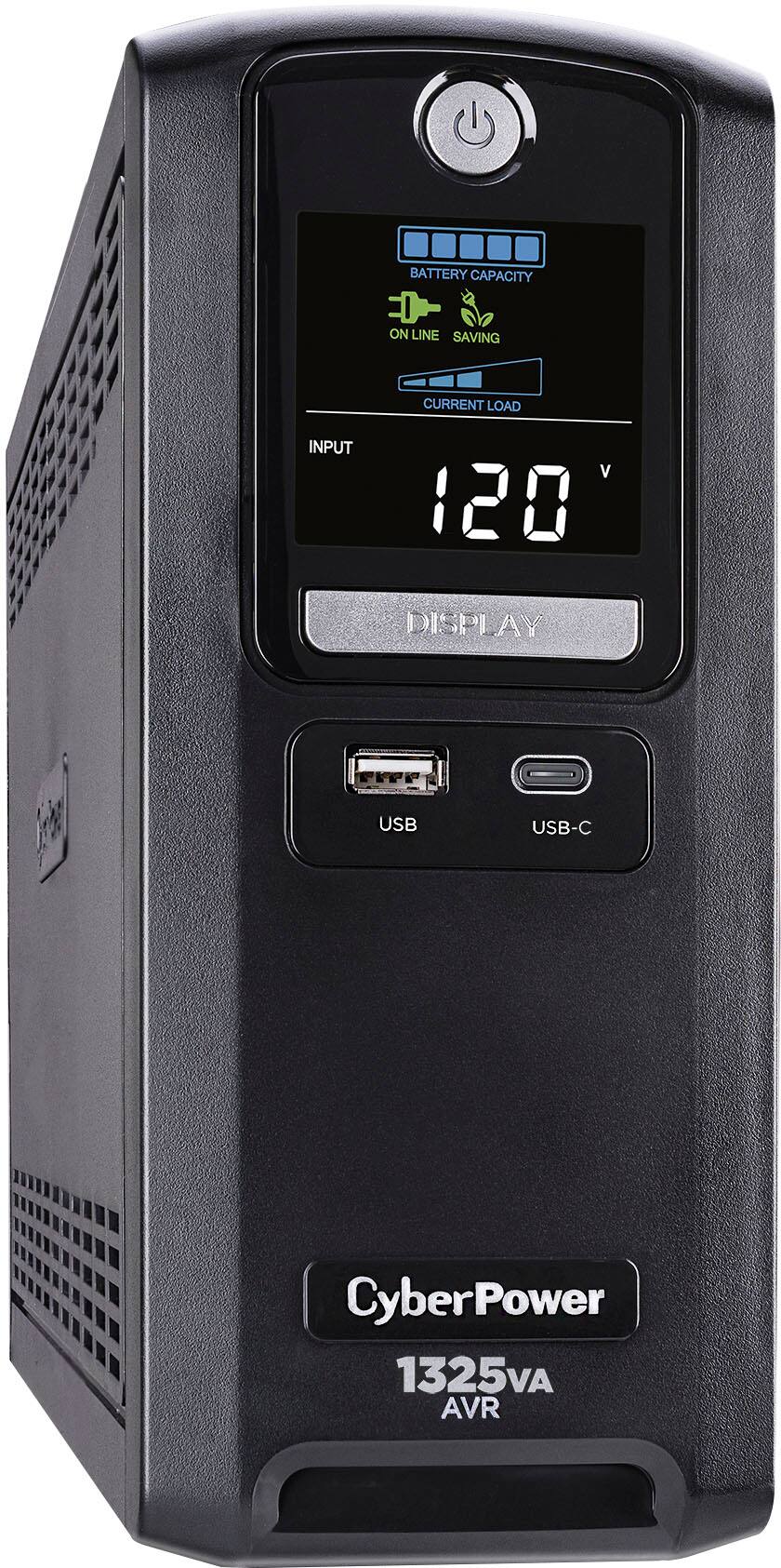 Alt View 11. CyberPower - LX1325GU3 Battery Backup UPS Systems - Black.