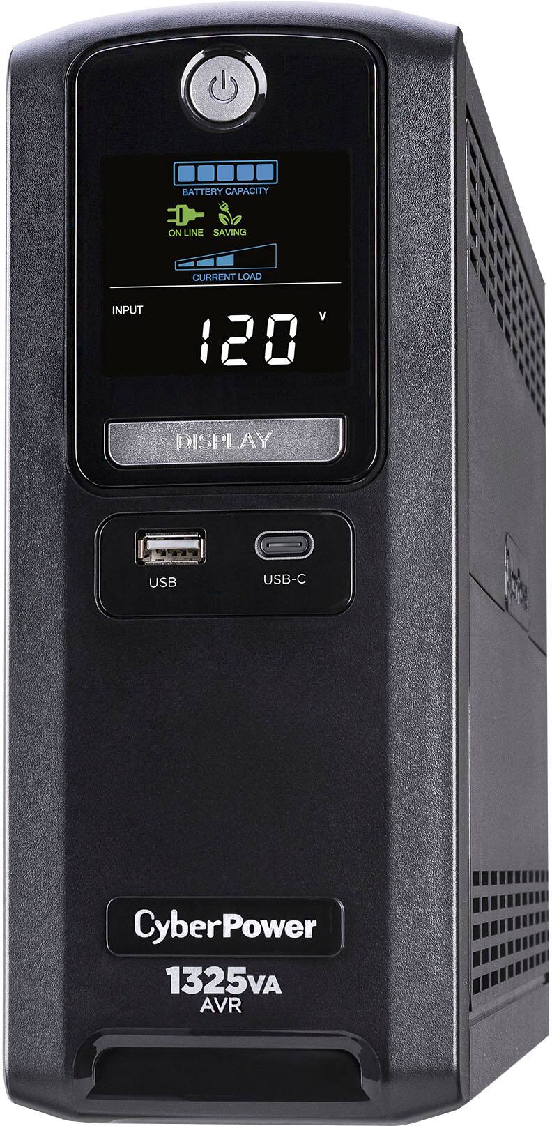 Alt View 1. CyberPower - LX1325GU3 Battery Backup UPS Systems - Black.