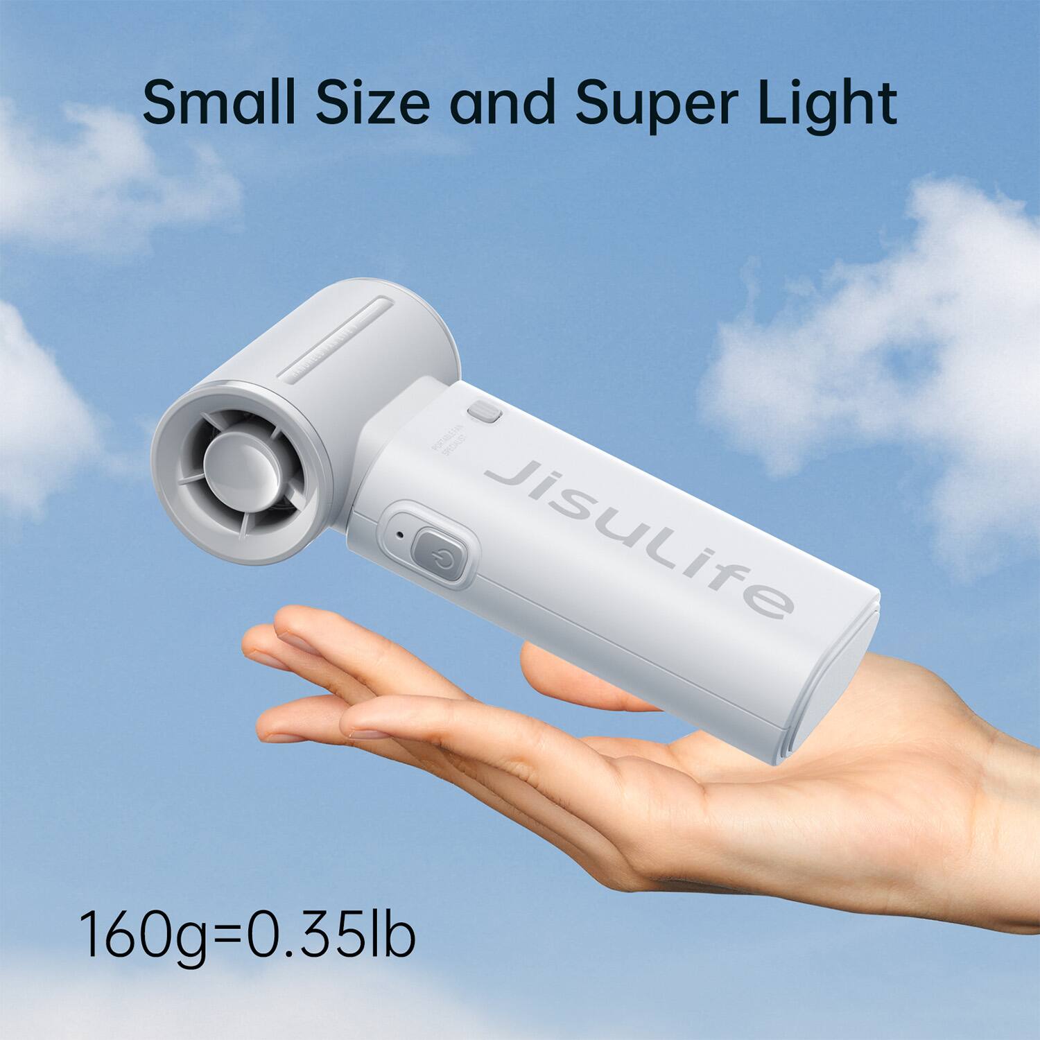 Small Size and Super Light - Jisulife 160g=0.35lb