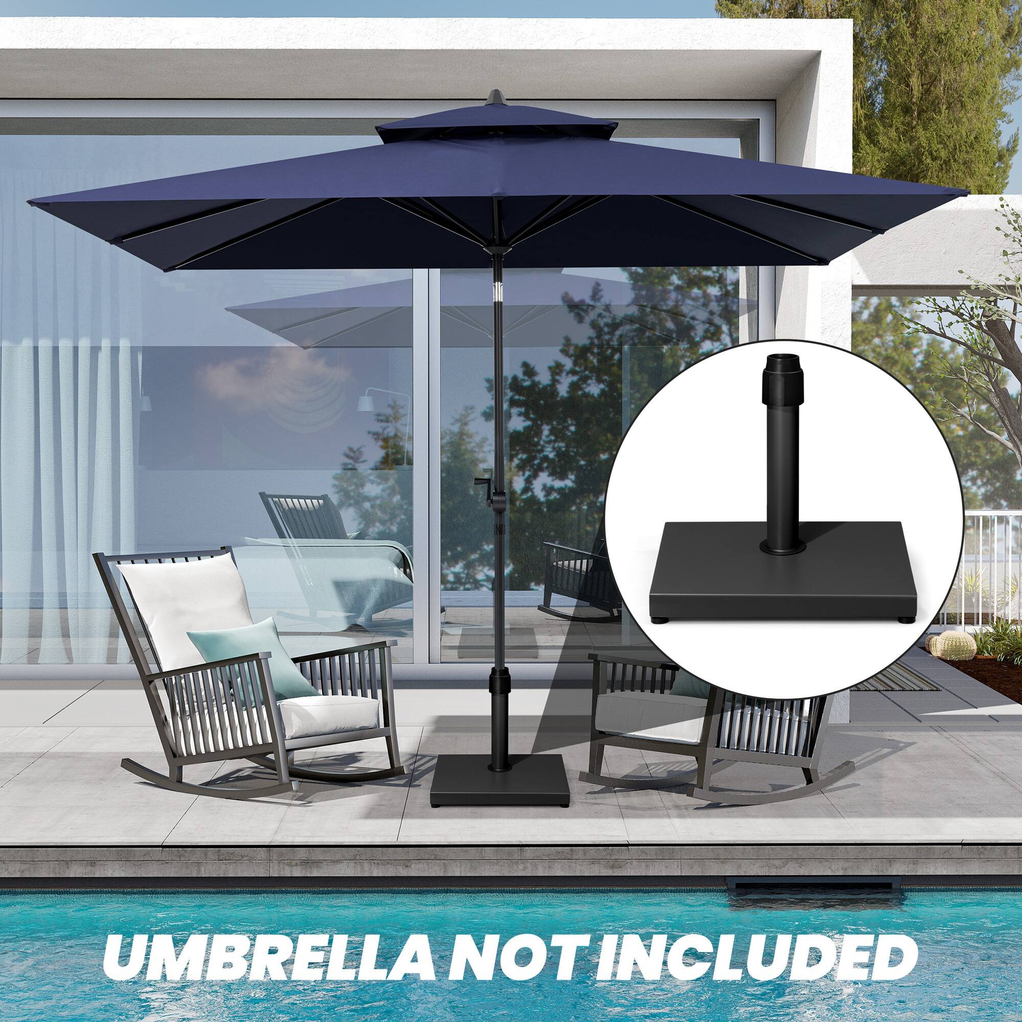 UMBRELLA NOT INCLUDED
