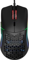 Glorious - Model O- Minus Wired Optical Honeycomb RGB Gaming Mouse - Matte Black - Front_Zoom