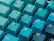 Alt View 15. Glorious - GPBT Gradient Universal Keycap Set Compatible with Most 100% 85% 80% TKL 60% Compact 75% Mechanical Keyboards - Celestial Ice.