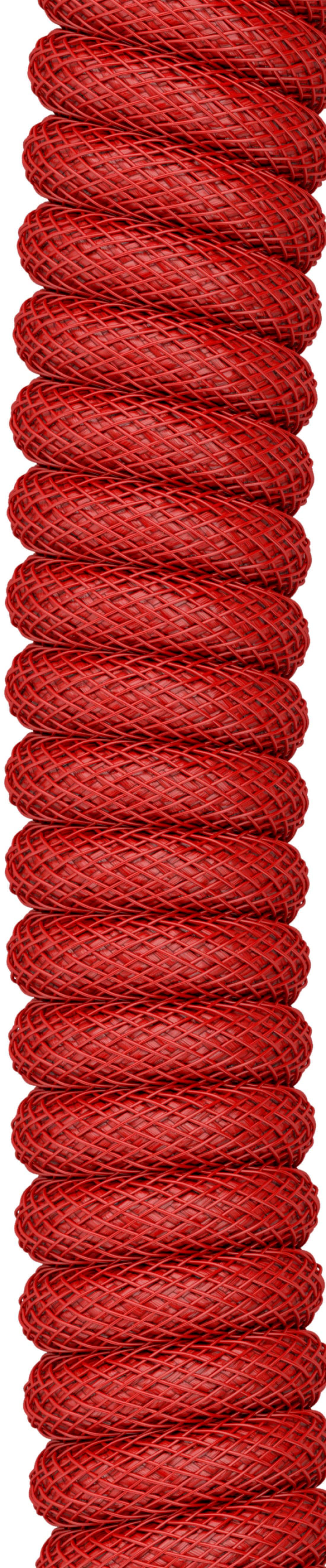 Alt View 12. Glorious - Coiled USB-C Artisan Braided Keyboard Cable for Mechanical Gaming Keyboards - Crimson Red.