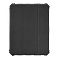 Insignia™ - Folio Case for Apple iPad 10.9" (10th generation) - Black - Front_Zoom