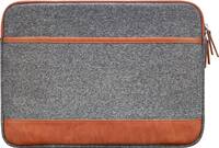 Insignia™ - Laptop Sleeve for Most 14” Laptops - Gray - Front_Zoom