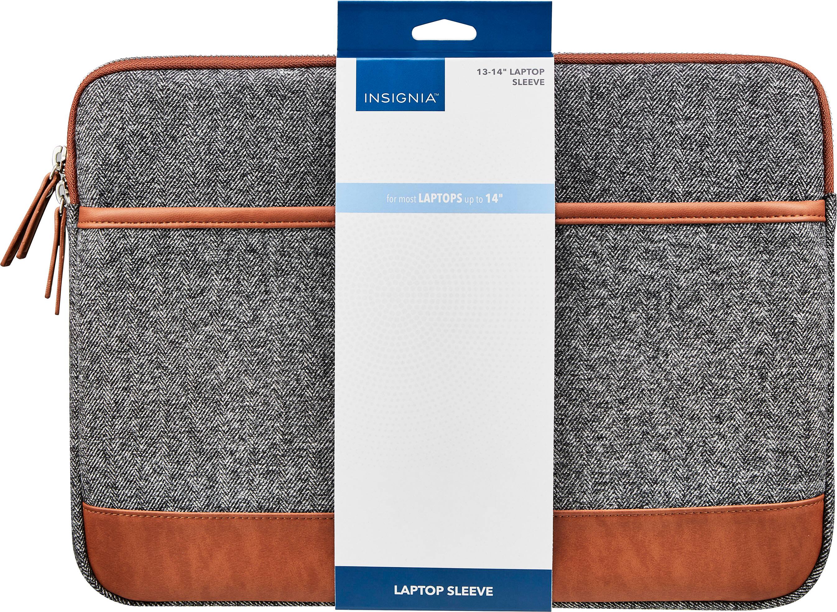 Alt View 15. Insignia™ - Laptop Sleeve for Most 14” Laptops - Gray.