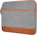 Left. Insignia™ - Laptop Sleeve for Most 14” Laptops - Gray.