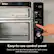 NINJA - 350°F TO TOP BRIOCHI TOAST TOP OVEN TEMP SMART TIMERS BAKE SMART REHEAT KEEP WARM SMART TATERSN STOVETOP WHOLE ROAST AS ROASTS! ANYTIME CONVECTION BAKE TIME PRESET SENSOR MANUAL START STOP BOTTOM OVEN Easy-to-use control panel Easily set time and temperature for both ovens with the touch of a button.