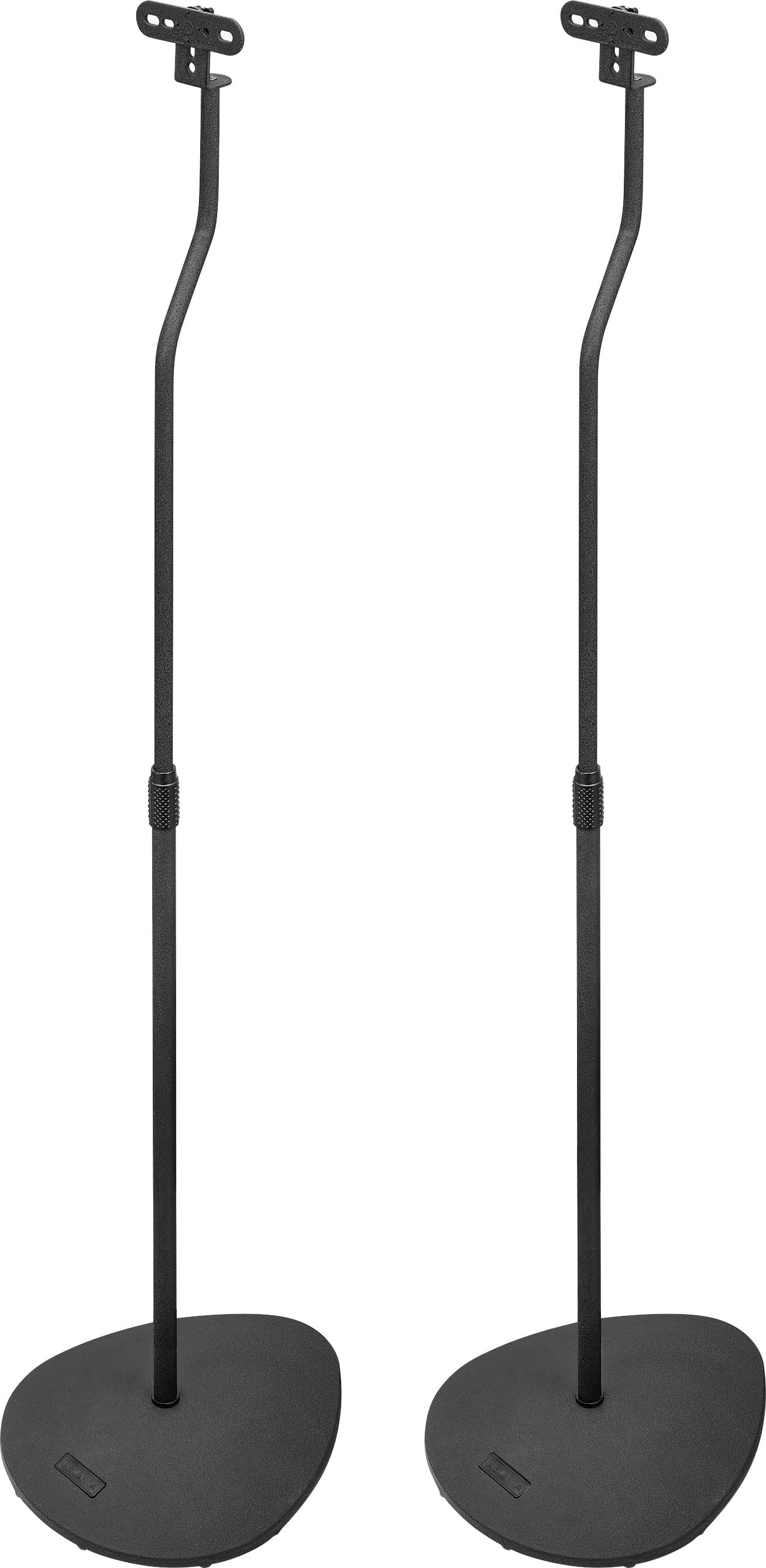 Alt View 24. Insignia™ - 28 – 38" Adjustable Height Speaker Stands for Satellite Speakers - Black.