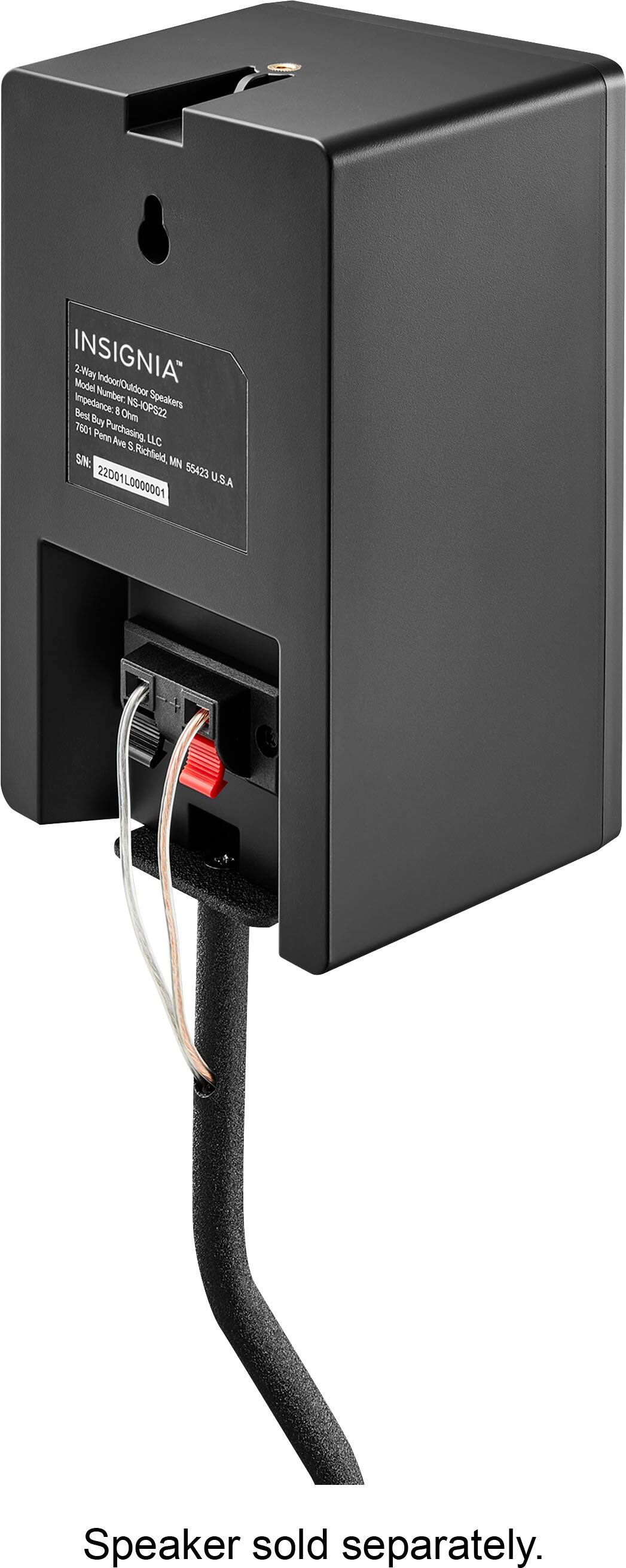 Alt View 18. Insignia™ - 28 – 38" Adjustable Height Speaker Stands for Satellite Speakers - Black.