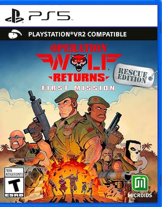 Front. Maximum Games - Operation Wolf Returns: First Mission. - T (Teen 13+)