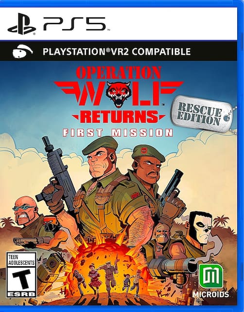 Operation Wolf Returns: First Mission PlayStation 5 - Best Buy