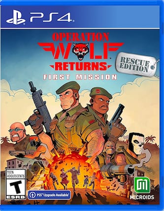 Front. Maximum Games - Operation Wolf Returns: First Mission. - T (Teen 13+)