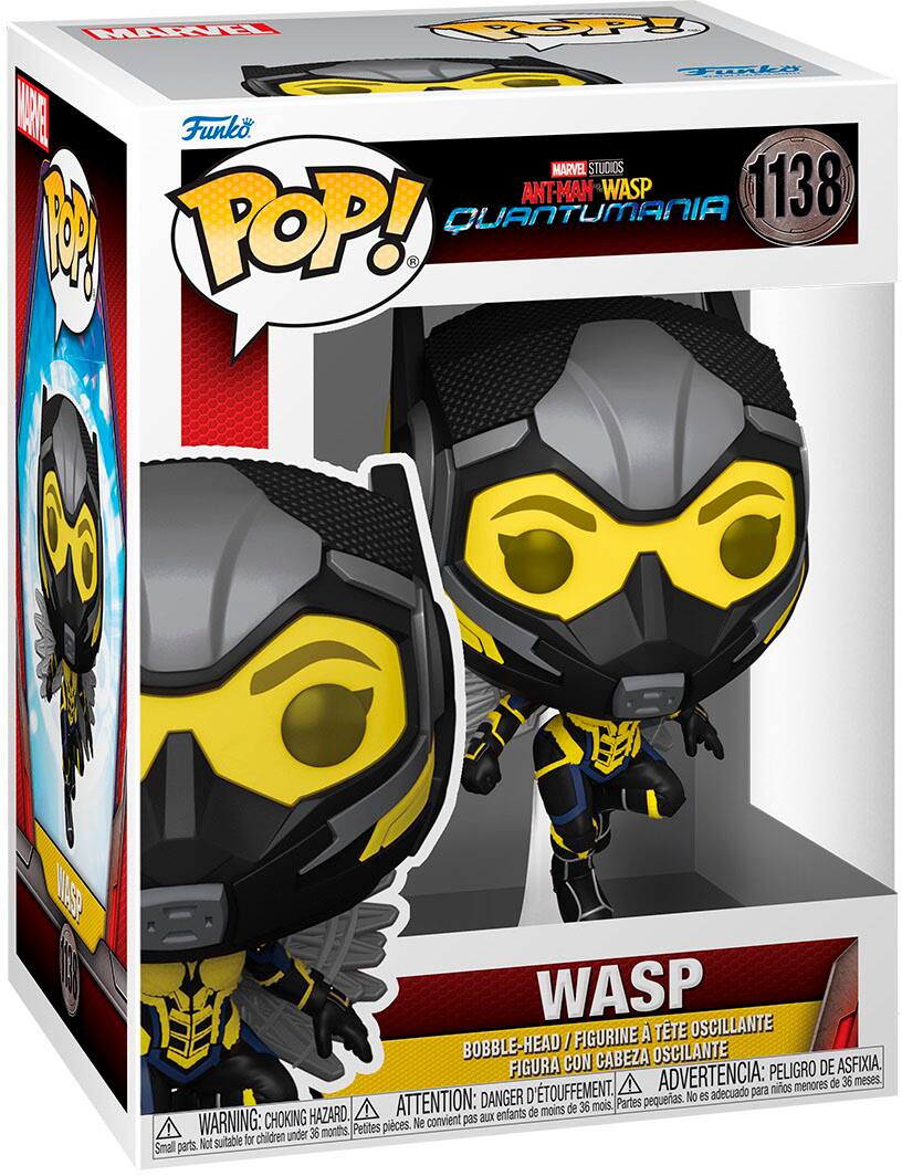 Angle. Funko - POP Vinyl: Ant-Man and the Wasp: Quantumania- Wasp.