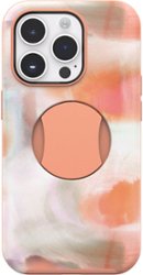 OtterBox - OtterGrip Symmetry Series Hard Shell for Apple iPhone 14 Pro - Peaches - Front_Zoom