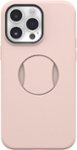 Front. OtterBox - OtterGrip Symmetry Series Hard Shell for Apple iPhone 14 Pro Max - Made Me Blush.