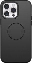 OtterBox - OtterGrip Symmetry Series Hard Shell for Apple iPhone 14 Pro Max - Black - Front_Zoom