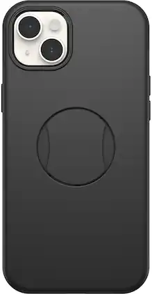 OtterBox - OtterGrip Symmetry Series Hard Shell for Apple iPhone 14 Plus - Black