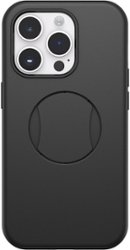 OtterBox - OtterGrip Symmetry Series Hard Shell for Apple iPhone 14 Pro - Black - Front_Zoom