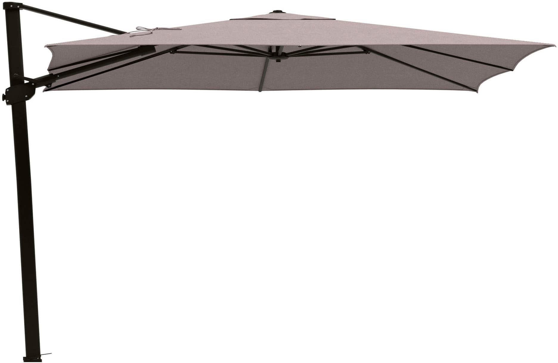 Front. Yardbird® - 10' Square Cantilver Umbrella - Shale.