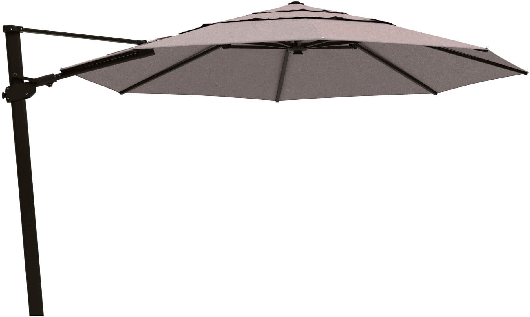 Yardbird® - 11.5' Octagon Cantilever Umbrella - Shale - Front_Zoom
