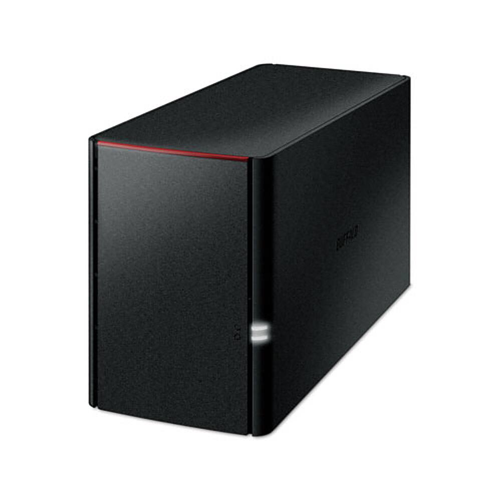 Alt View 12. Buffalo Technology - LinkStation 220 12TB External Network Attached Storage (NAS) - Black.