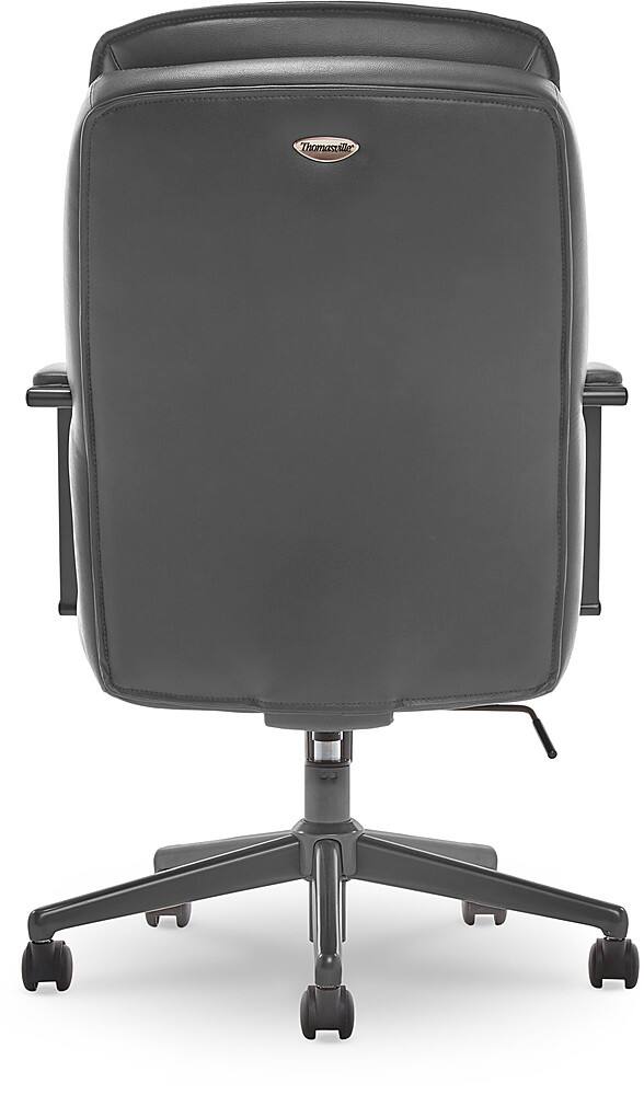 Thomasville Upton Bonded Leather Office Chair Gray 51421GRY Best Buy