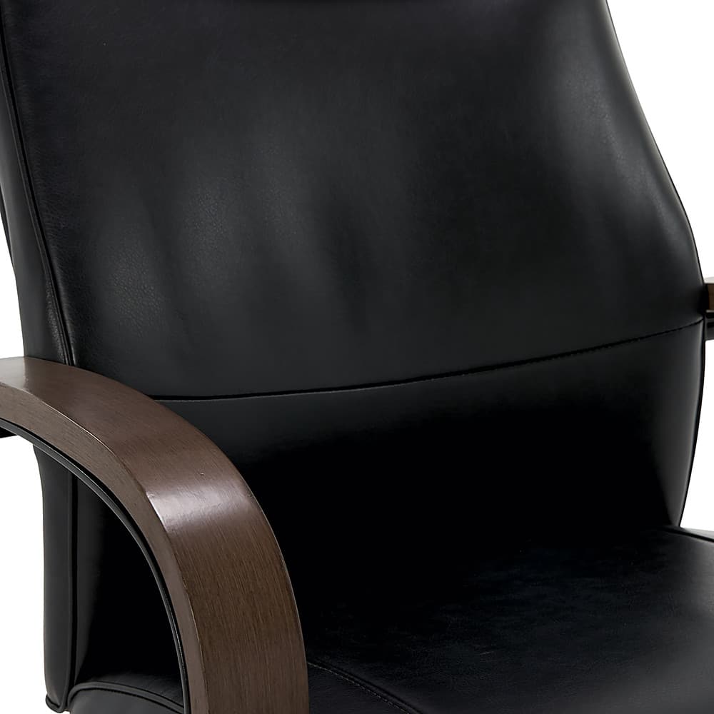 Best Buy Thomasville Bonded Leather Executive Office Chair Black 51494BLK