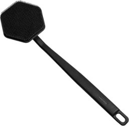 Tooletries - Back Scrubber - Charcoal - Angle_Zoom