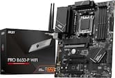 MSI - PRO B650-P WIFI (Socket AM5) AMD B650 ATX DDR5 Wi-Fi 6E Motherboard - Black