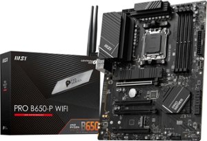 MSI - PRO B650-P WIFI (Socket LGA 1718) USB 3.2 AMD Motherboard - Black