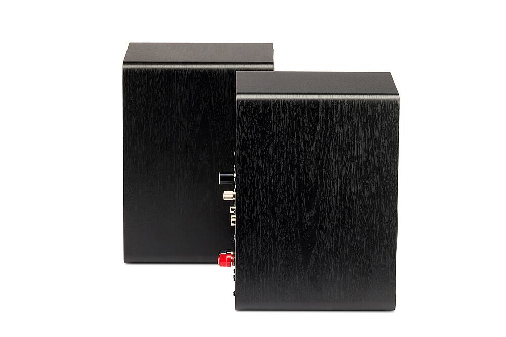 Alt View 12. ELAC - Debut Connex Powered Bookshelf Outdoor Speakers (Pair) with ARC - Black.