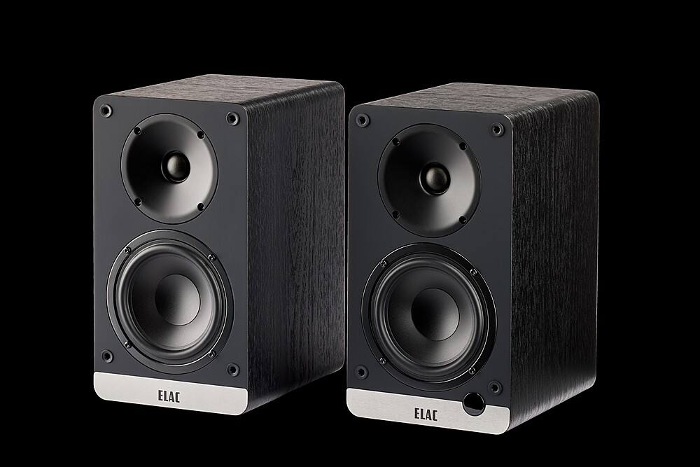 Alt View 16. ELAC - Debut Connex Powered Bookshelf Outdoor Speakers (Pair) with ARC - Black.