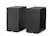 Left. ELAC - Debut Connex Powered Bookshelf Outdoor Speakers (Pair) with ARC - Black.