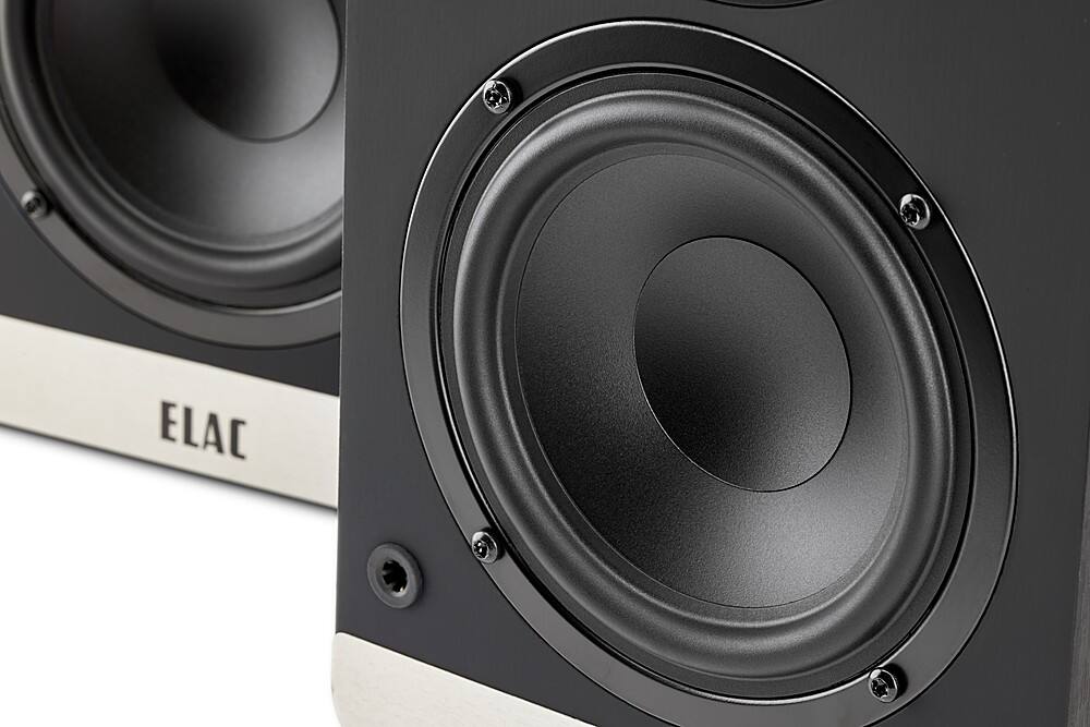 Alt View 18. ELAC - Debut Connex Powered Bookshelf Outdoor Speakers (Pair) with ARC - Walnut.