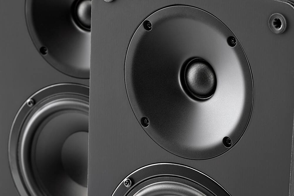 Alt View 18. ELAC - Debut Connex Powered Bookshelf Outdoor Speakers (Pair) with ARC - Blue.