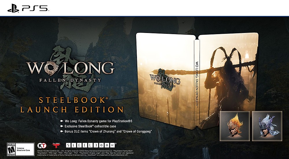 Wo Long: Fallen Dynasty Steelbook Launch Edition PlayStation 5 - Best Buy