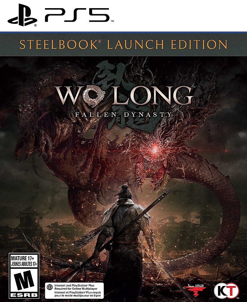 Wo Long Steelbook Launch Edition (PS5 / PlayStation 5) BRAND NEW
