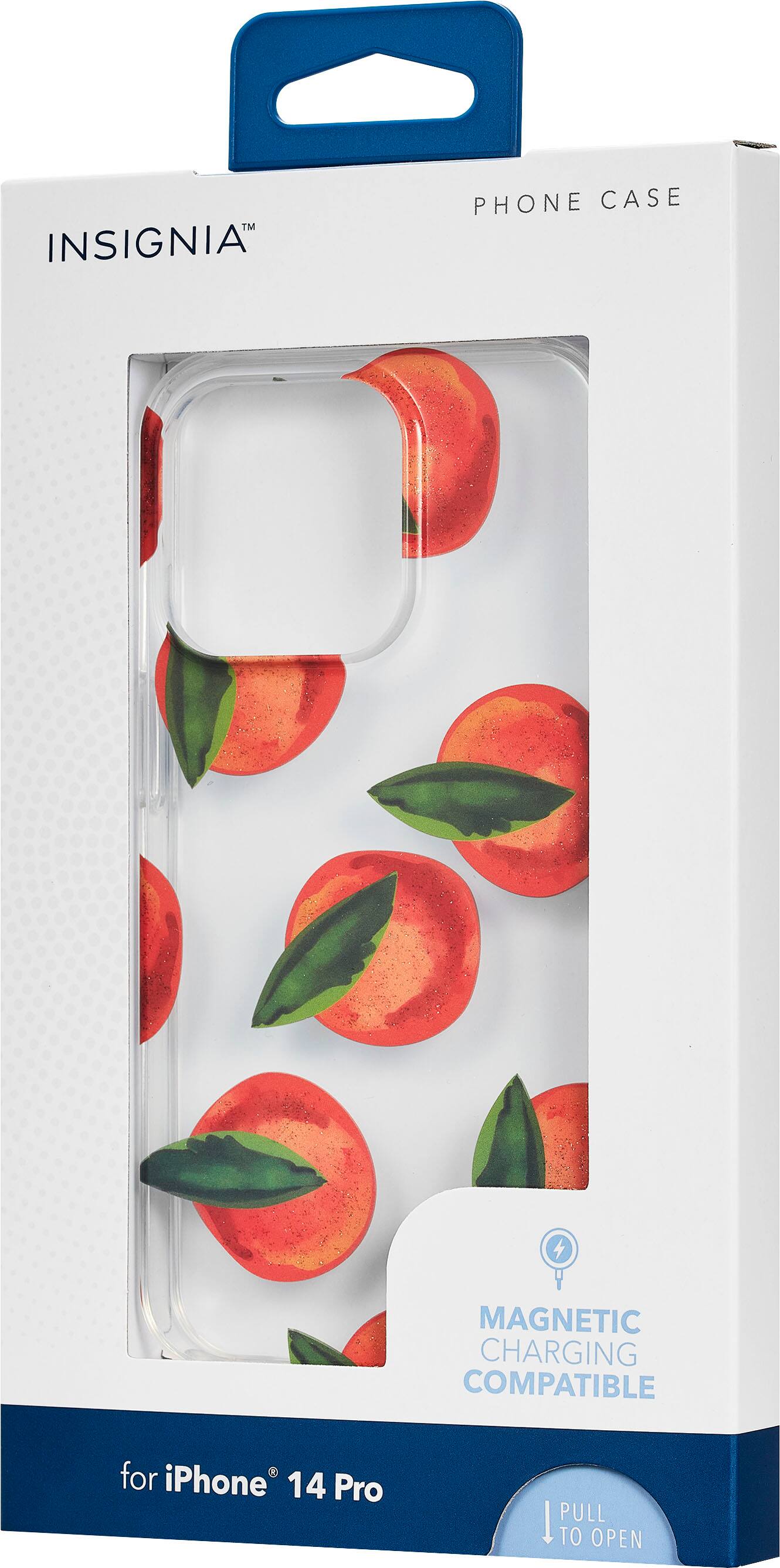 Alt View 13. Insignia™ - Hard-Shell Case for iPhone 14 Pro - Peaches.
