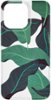 Insignia™ - Hard-Shell Case for iPhone 14 Pro Max - Tropical Leaves