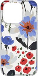 Insignia™ - Hard-Shell Case for iPhone 14 Pro - Spring Flowers - Front_Zoom