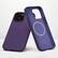 Alt View 13. Insignia™ - Silicone Case with MagSafe for iPhone 14 Pro Max - Deep Purple.
