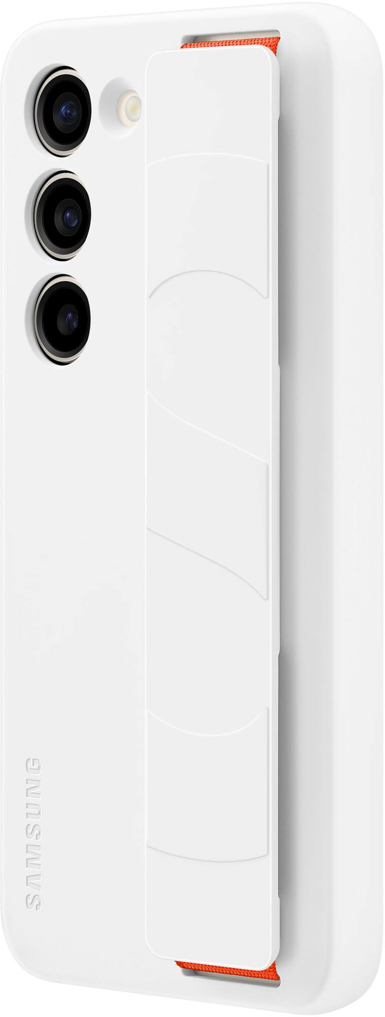 Zoom in on Alt View Zoom 11. Samsung - Galaxy S23 Silicone Grip Case - White.