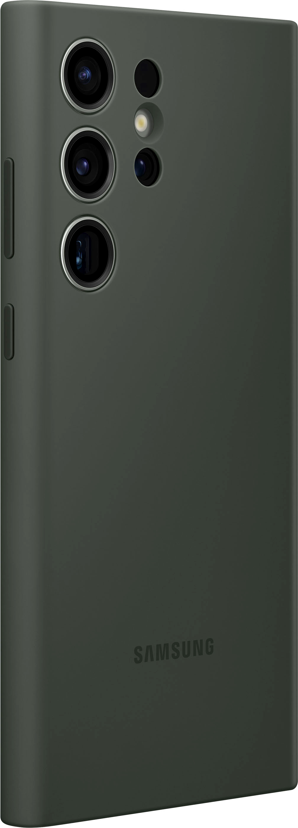 Samsung Galaxy S23 Ultra Silicone Case Green EF-PS918TGEGUS - Best Buy