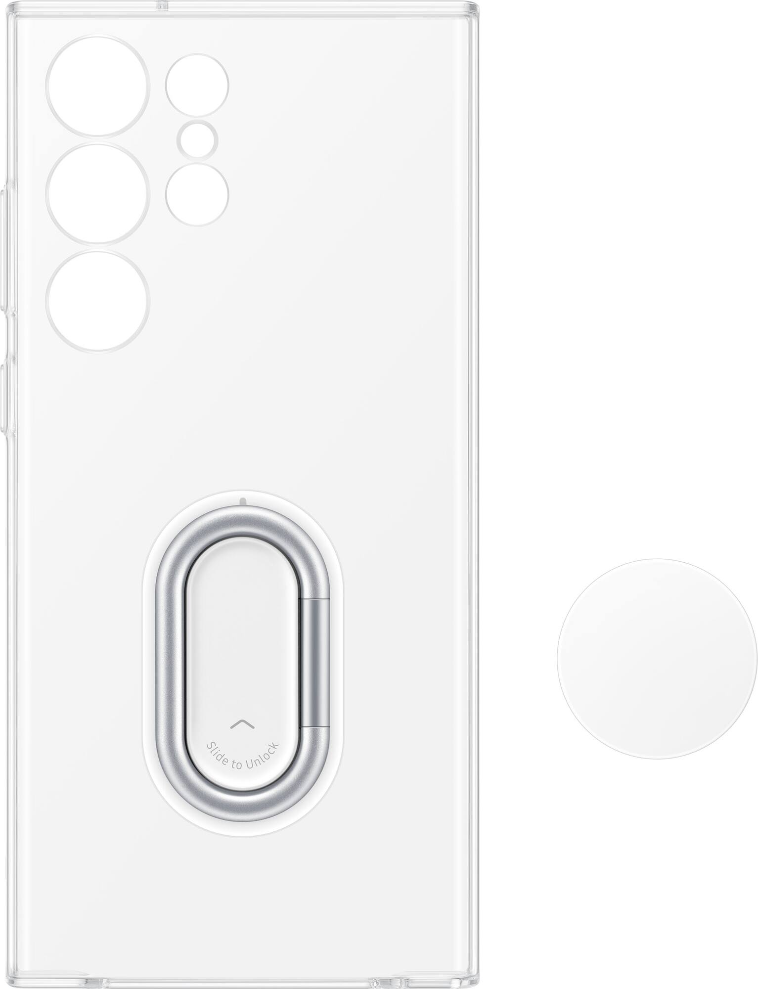 Zoom in on Alt View Zoom 14. Samsung - Galaxy S23 Ultra Gadget Case - Clear.