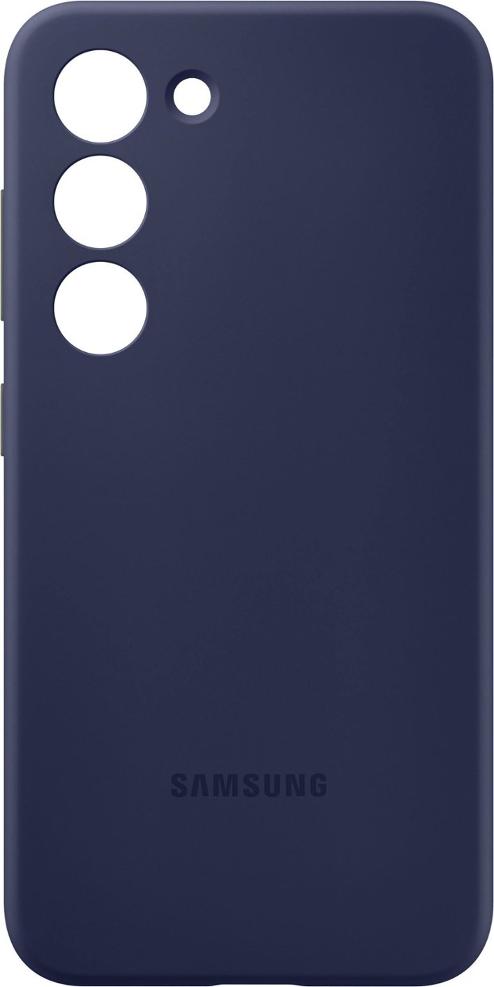 Zoom in on Alt View Zoom 12. Samsung - Galaxy S23 Silicone Case - Navy.