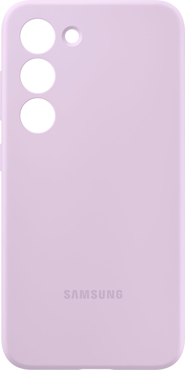 Zoom in on Alt View Zoom 11. Samsung - Galaxy S23 Silicone Case - Lavender.