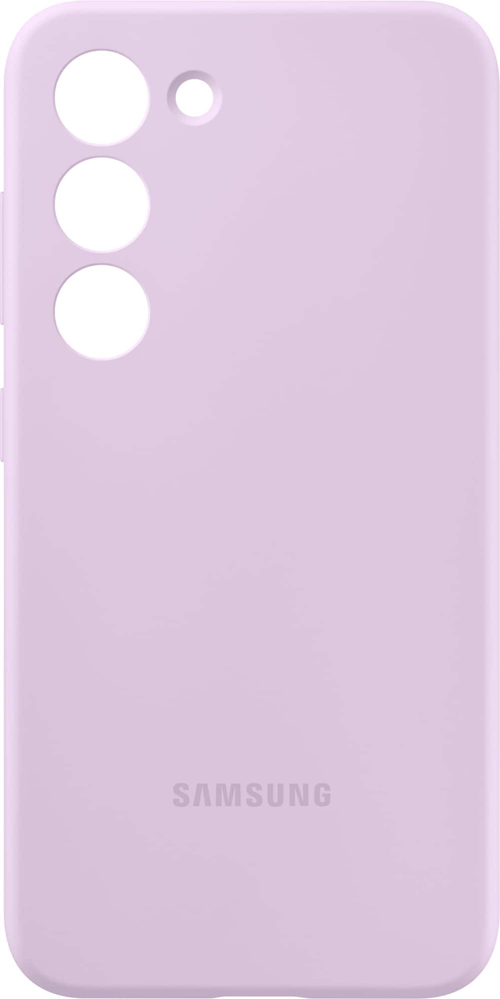 Zoom in on Alt View Zoom 11. Samsung - Galaxy S23 Silicone Case - Lavender.
