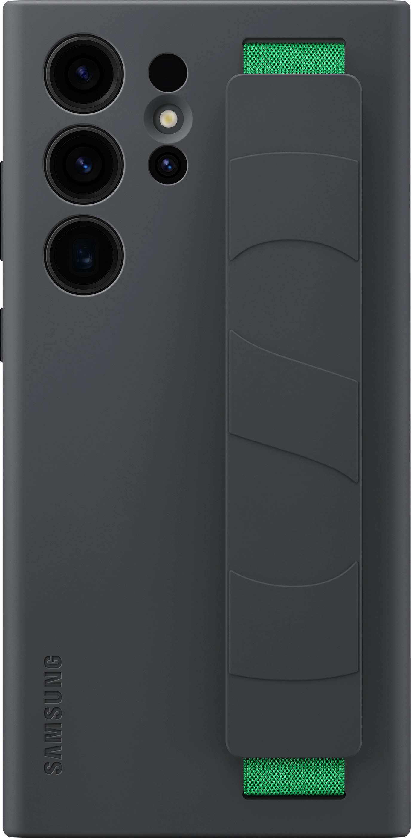 Samsung Galaxy S23 Ultra Silicone Grip Case Black EF-GS918TBEGUS