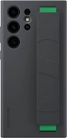 Samsung - Galaxy S23 Ultra Silicone Grip Case - Black - Front_Zoom